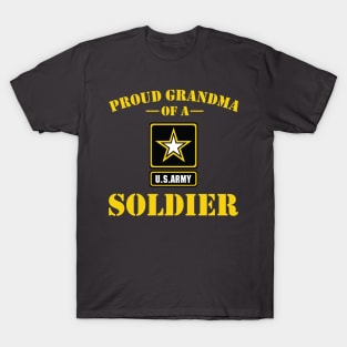 Proud Grandma of U.S Army Soldier T-Shirt
